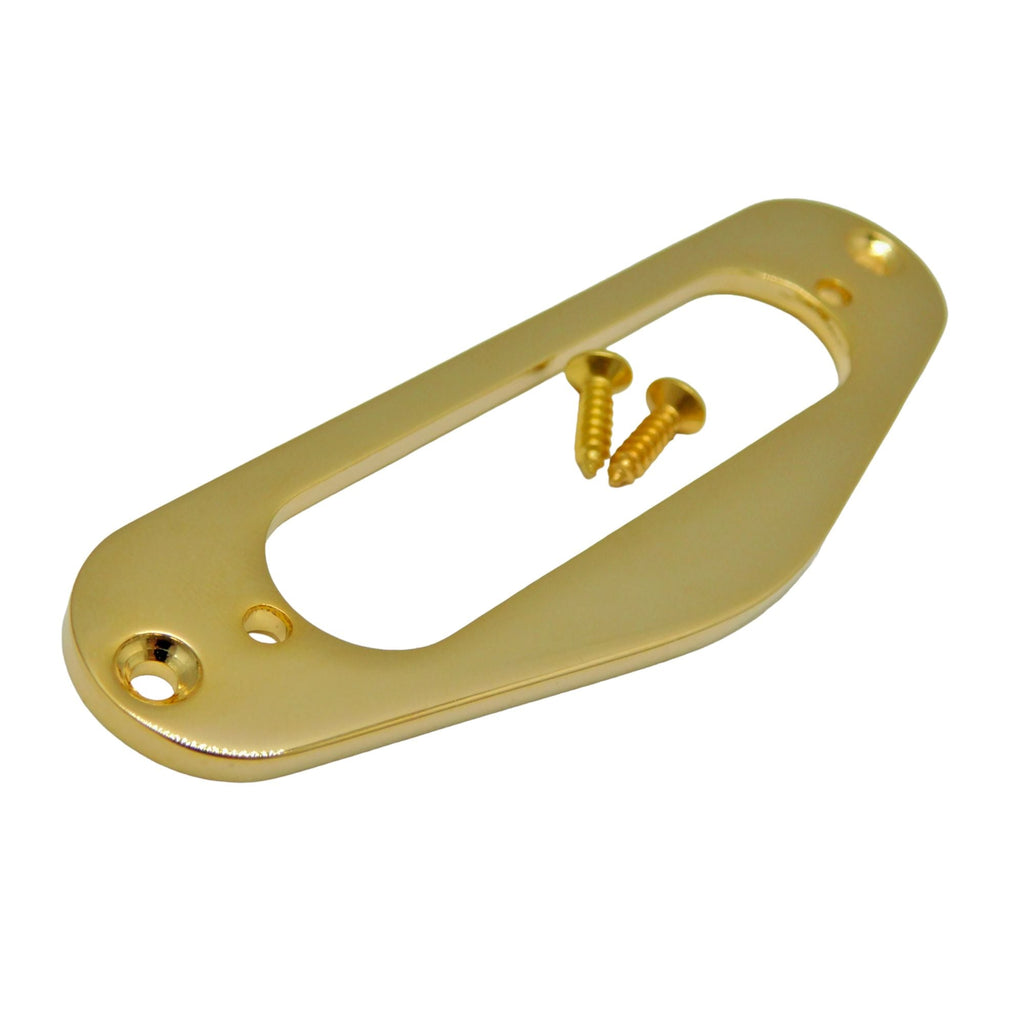 Metal Neck Pickup Mounting Ring for Telecaster - Gold - Ploutone