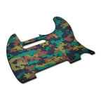 Custom 8-Hole Telecaster Pickguard - Artisan Series - Forest Digital Camo - Ploutone
