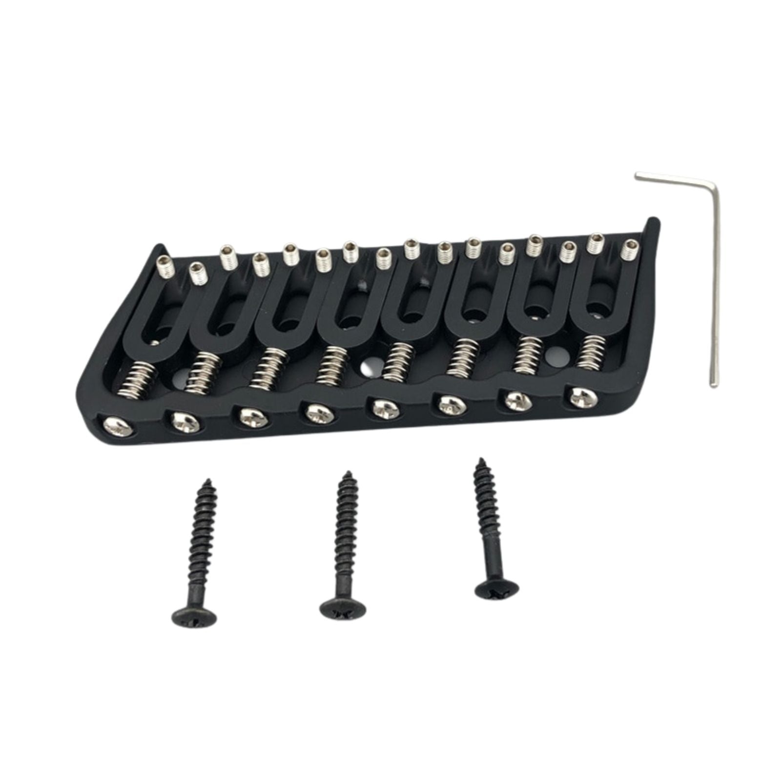 8-String Multi-Scale Fixed Guitar Bridge - Ploutone