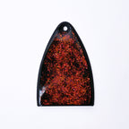 Custom PRS SE Truss Rod Cover – Copper Mica Resin truss rod covers from Ploutone