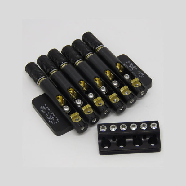 Nova Guitar Parts 6-String Headless Guitar Bridge - Ploutone