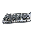 7-String Multi-Scale Guitar Bridge - Chrome - Ploutone