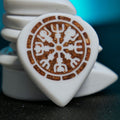 Opus Jari VALKORE™ - Vegvisir Handmade Guitar Pick - Ploutone