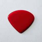 Northern Ghost Plectrums Handmade Acrylic Guitar Pick - 2.5mm Red Jazz XL Wide - Ploutone