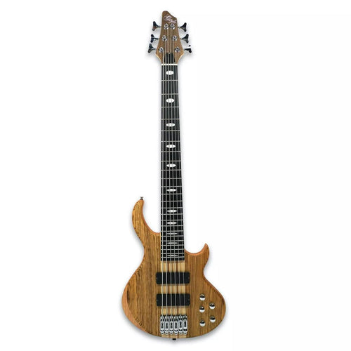 6-String Electric Bass - Wenge & Okoume Body/ Maple Neck (w/ gig bag) - Ploutone