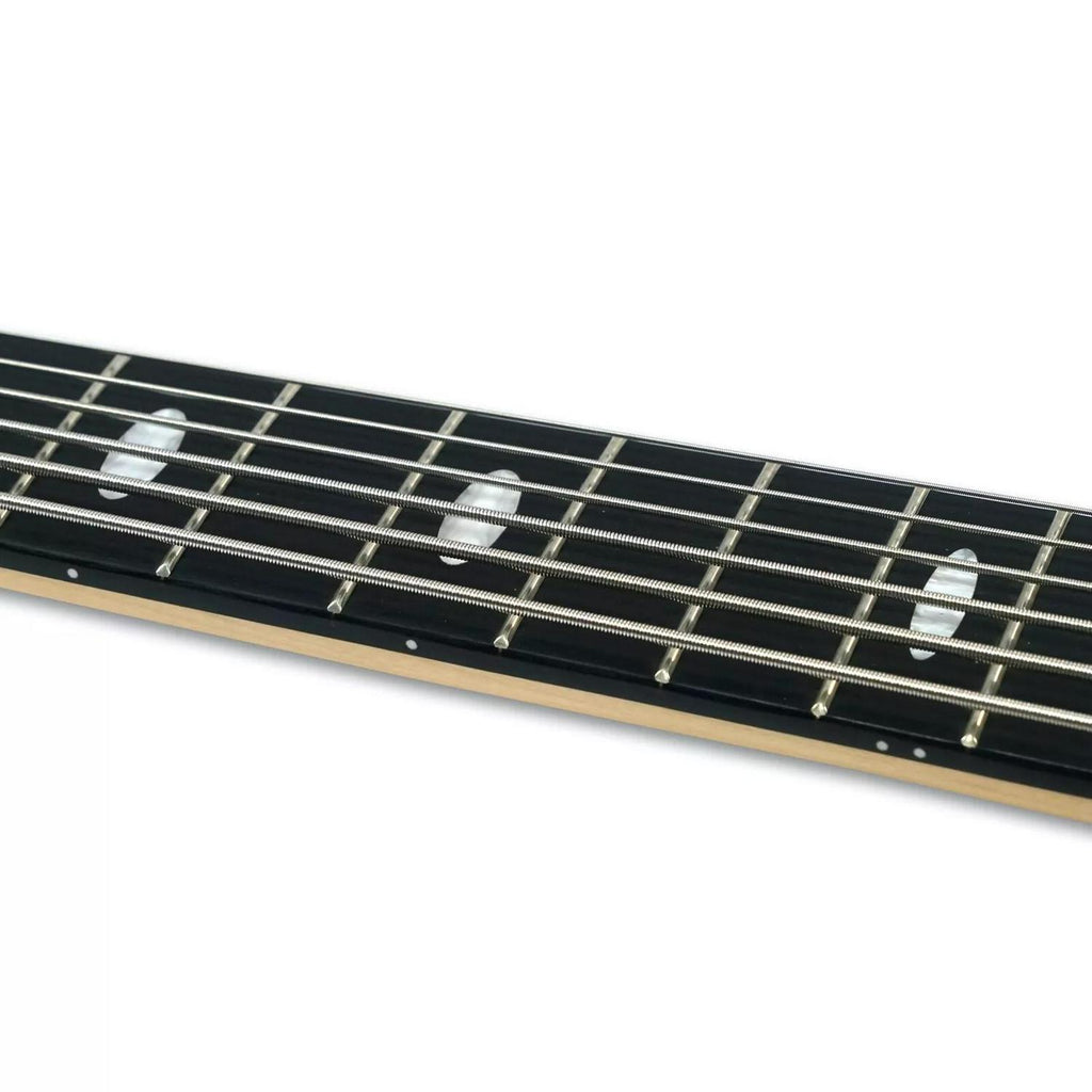 6-String Electric Bass - Wenge & Okoume Body/ Maple Neck (w/ gig bag) - Ploutone