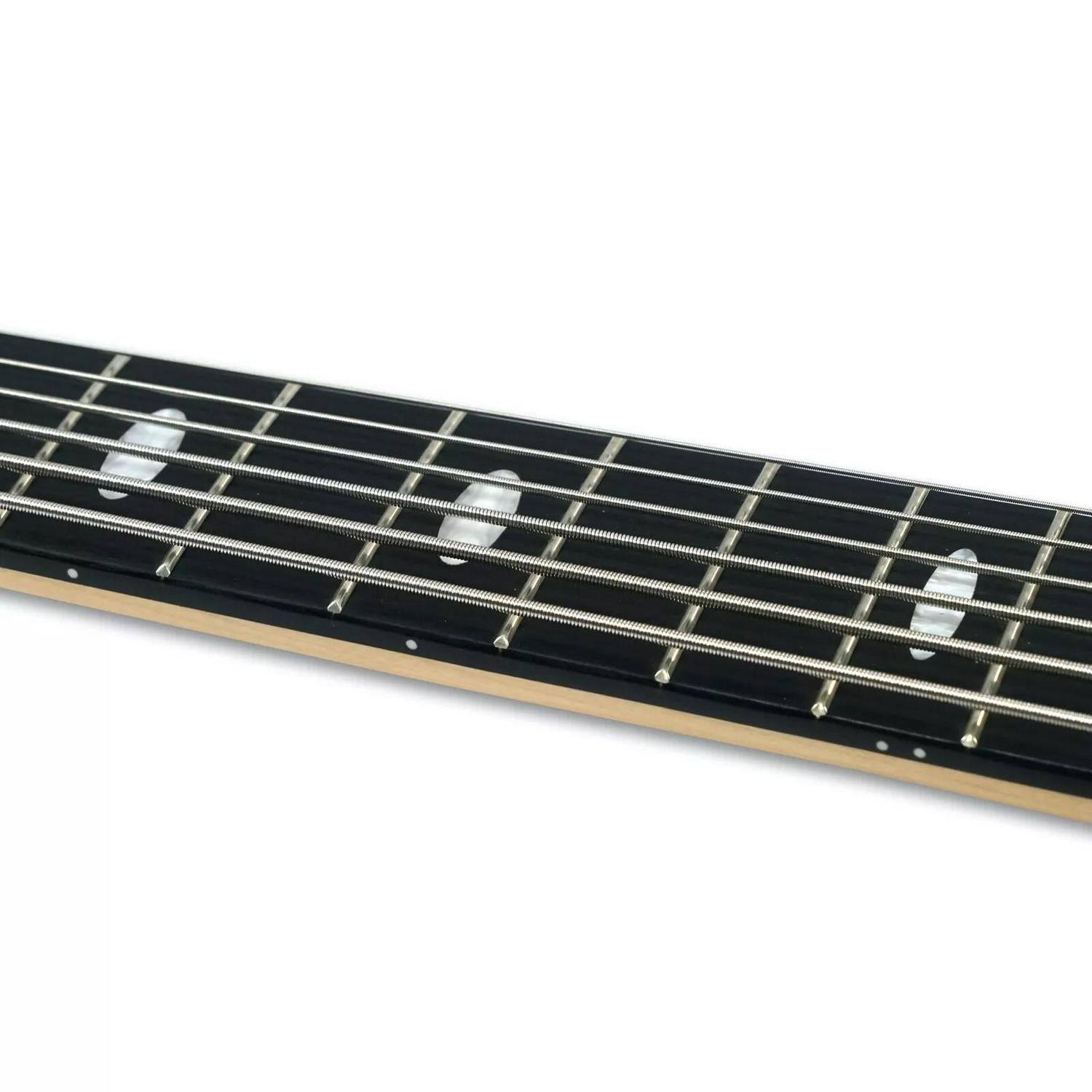 6-String Electric Bass - Wenge & Okoume Body/ Maple Neck (w/ gig bag) - Ploutone