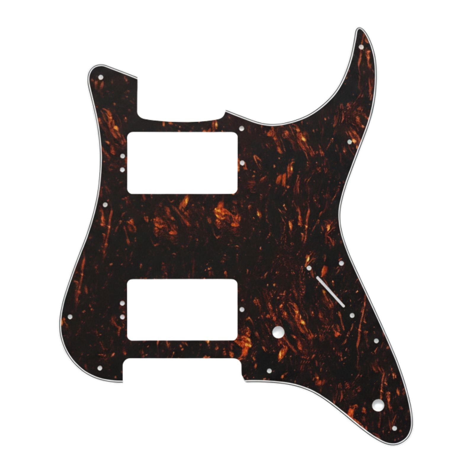 Kiesel Delos HH Pickguard - 15+ Colors 4-Ply Brown Tortoise - Ploutone