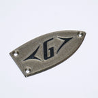 Custom Gretsch "G" Logo Truss Rod Cover - Multiple Colors (Fits Electromatic, Streamliner & Japan Models) Bronze - Ploutone