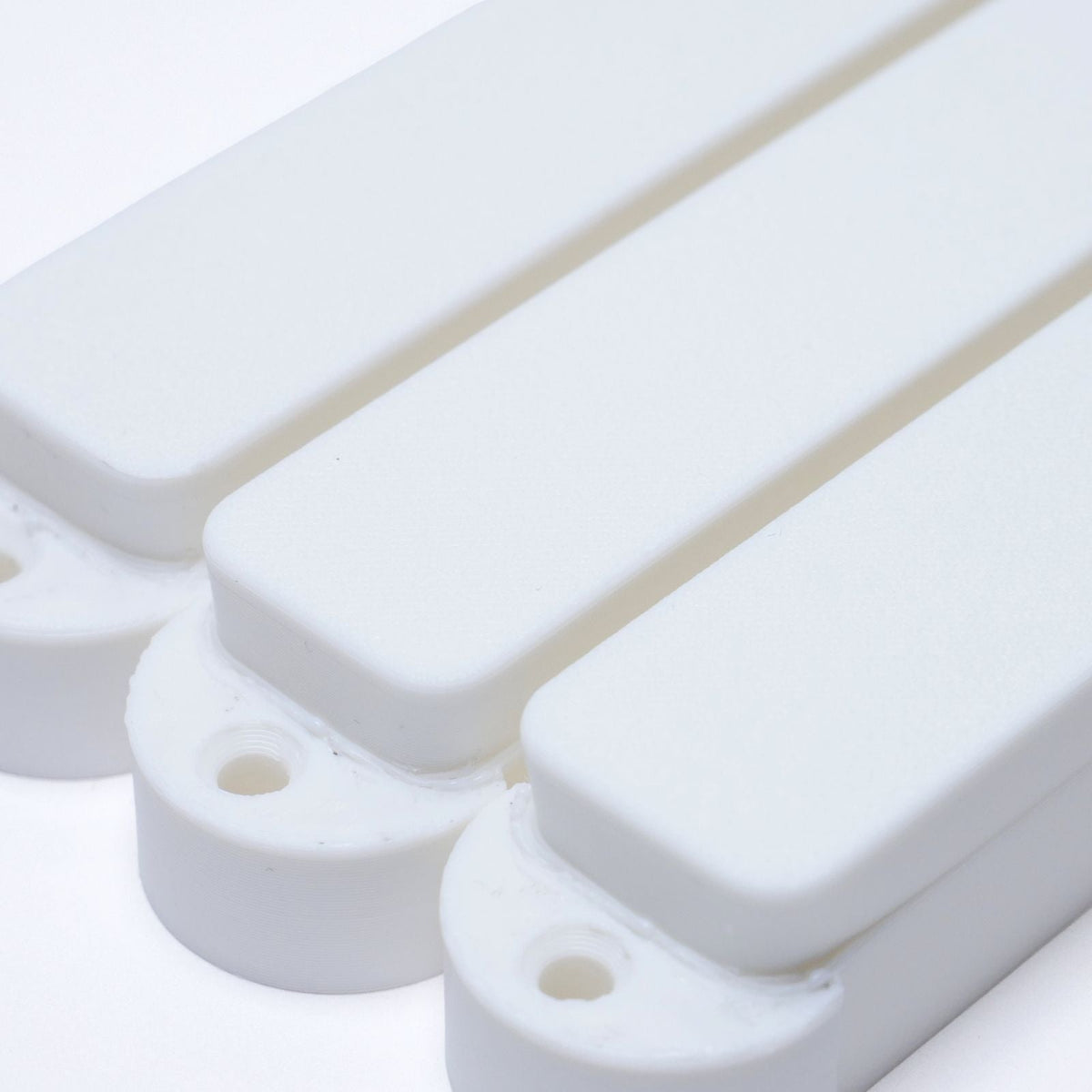 Closed Pickup Covers for Fender Jaguar (No Holes, Pair) - Multiple Colors Pickup Covers from Ploutone