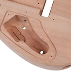 DIY Solderless Super Strat Ibby Style Guitar Kit - Mahogany Body & Maple Neck - Ploutone