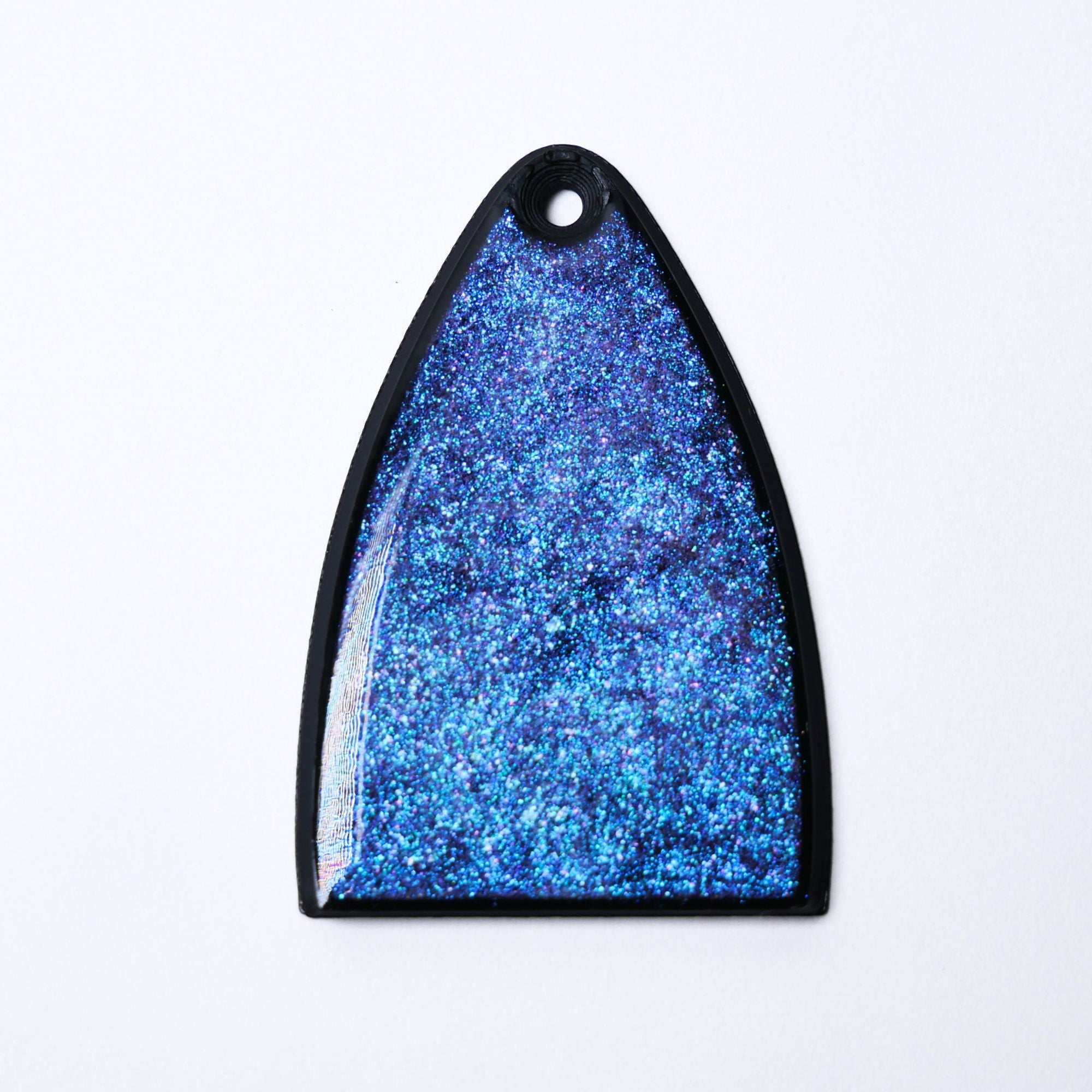 Custom PRS SE Truss Rod Cover – Galaxy Glitter Resin truss rod covers from Ploutone