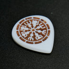 Opus Jari VALKORE™ - Vegvisir Handmade Guitar Pick - Ploutone