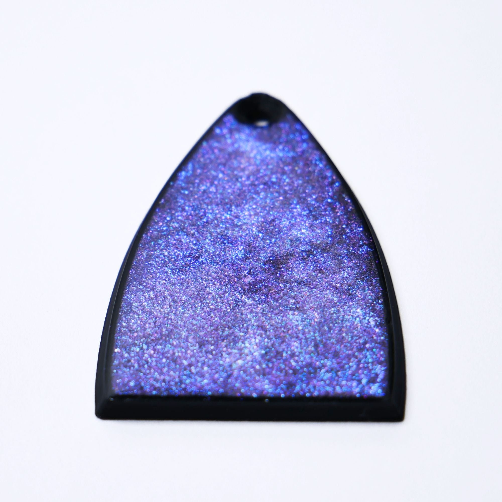 Custom PRS SE Truss Rod Cover – Galaxy Glitter Resin truss rod covers from Ploutone