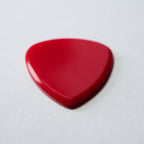Northern Ghost Plectrums Handmade Acrylic Guitar Pick - 2.5mm Red Standard 351 - Ploutone