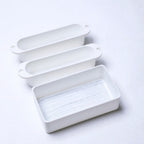 Custom HSS Pickup Cover Set (No Holes) - White & Black - Ploutone