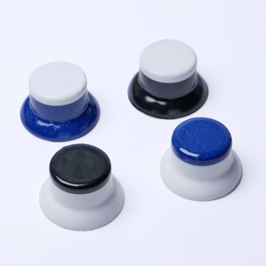 Custom Top Hat Guitar Knobs - Two Tone - Ploutone