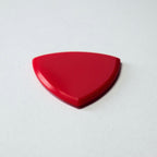 Northern Ghost Plectrums Handmade Acrylic Guitar Pick - 2.5mm Red Triangle - Ploutone