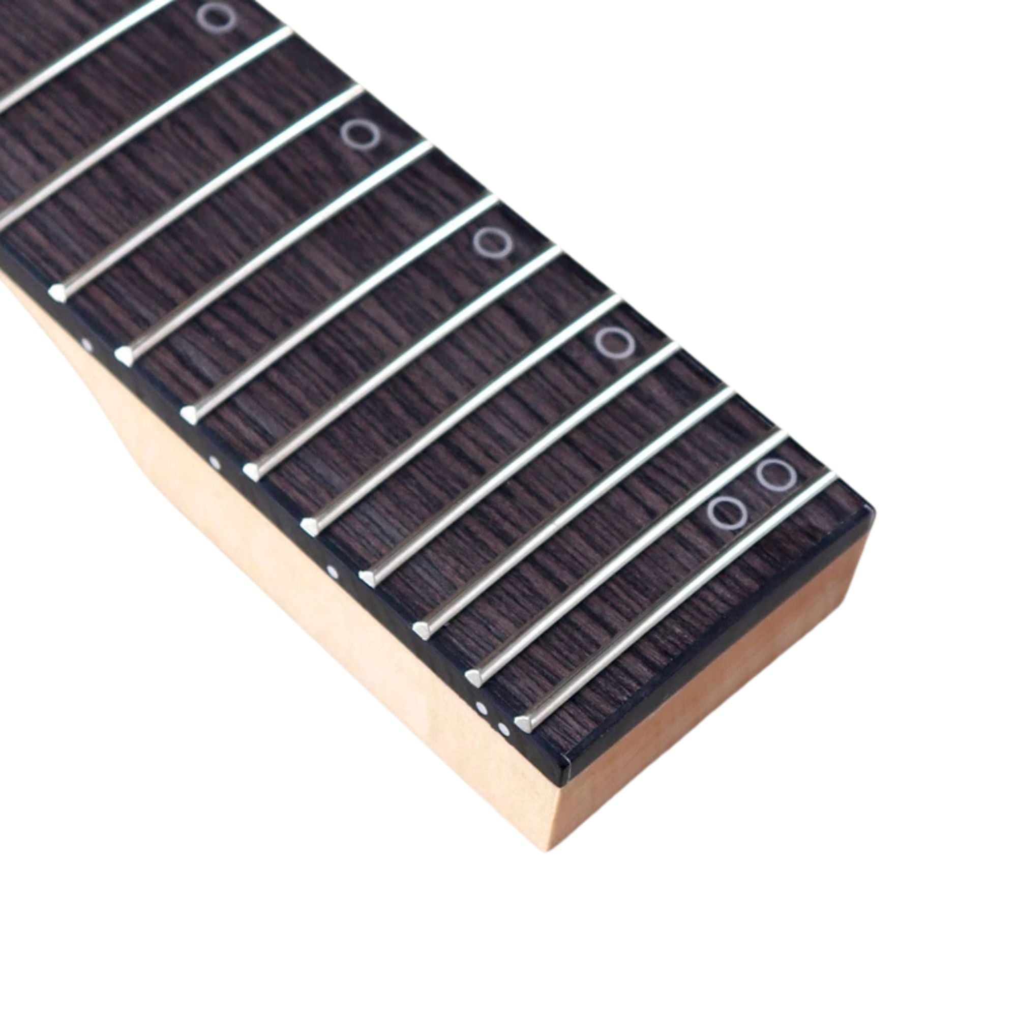 Canadian Maple 7-String Guitar Neck, 24 Fret, In-Line Headstock - Ploutone