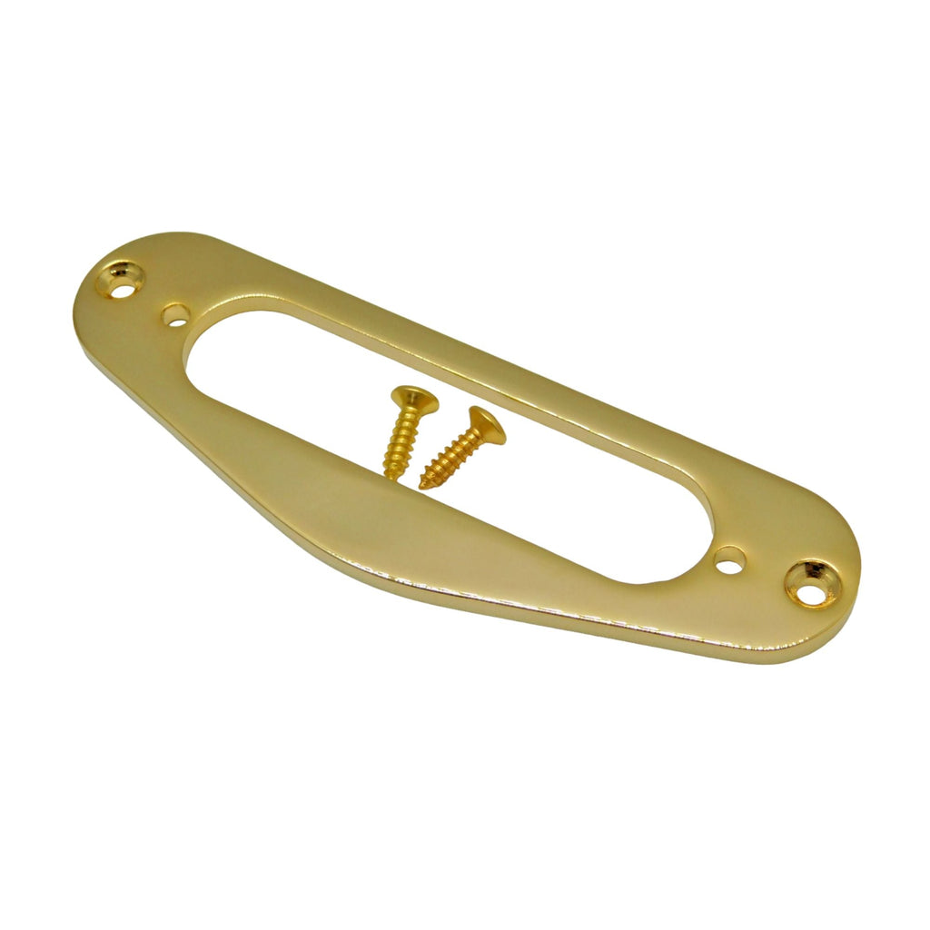 Metal Neck Pickup Mounting Ring for Telecaster - Gold - Ploutone
