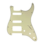 Fender Stratocaster HSS Pickguard (Open Humbucker) - 3-Ply Mint Green Pickguards from Ploutone
