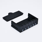 Guitar Nut Slot Guide Jig for 43mm Nuts, Proportional String Spacing - Ploutone