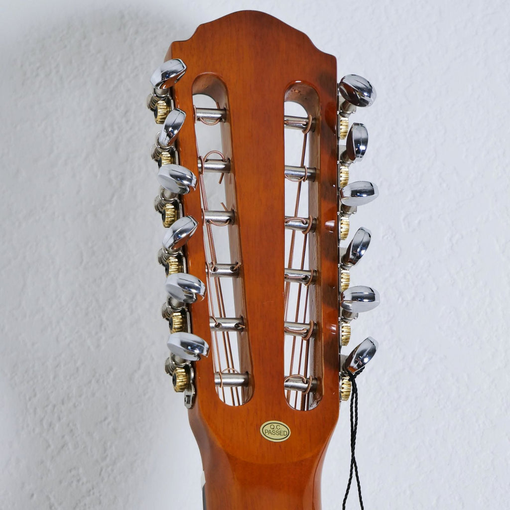 Oscar Schmidt OH52SE Acoustic-Electric Bajo Sexto w/ Bag - Solid Cedar & Macassar Ebony - Ploutone
