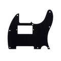 8-Hole HH/ SH Humbucker Telecaster Pickguard - 3-Ply Black - Ploutone