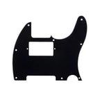 8-Hole HH/ SH Humbucker Telecaster Pickguard - 3-Ply Black - Ploutone