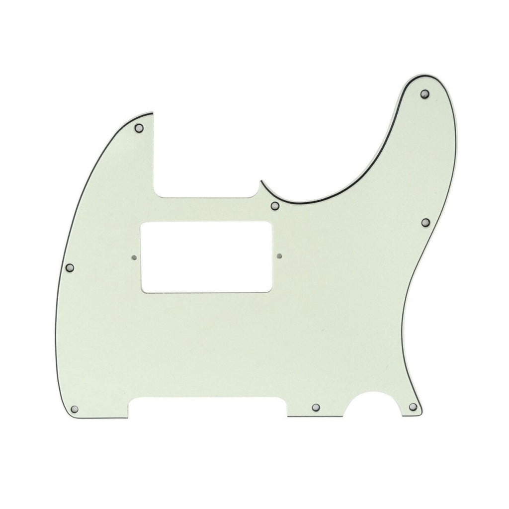 8-Hole Humbucker Telecaster Pickguard - Ivory Knobs from Ploutone