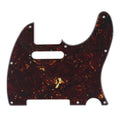 8-Hole Telecaster Pickguard - 4-Ply Brown Tortoise - Ploutone