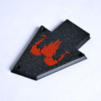 Custom Ibanez Truss Rod Cover for RG & JEM – Ram Skull (Red & Black) - Ploutone
