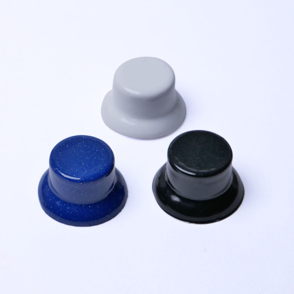 Custom Top Hat Guitar Knobs - 18 Spline 6mm - Ploutone