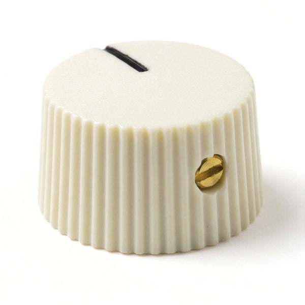 Aged White Vintage-Style Amplifier Knobs w/ Set Screw - Fits 6.35mm Pots  from Ploutone