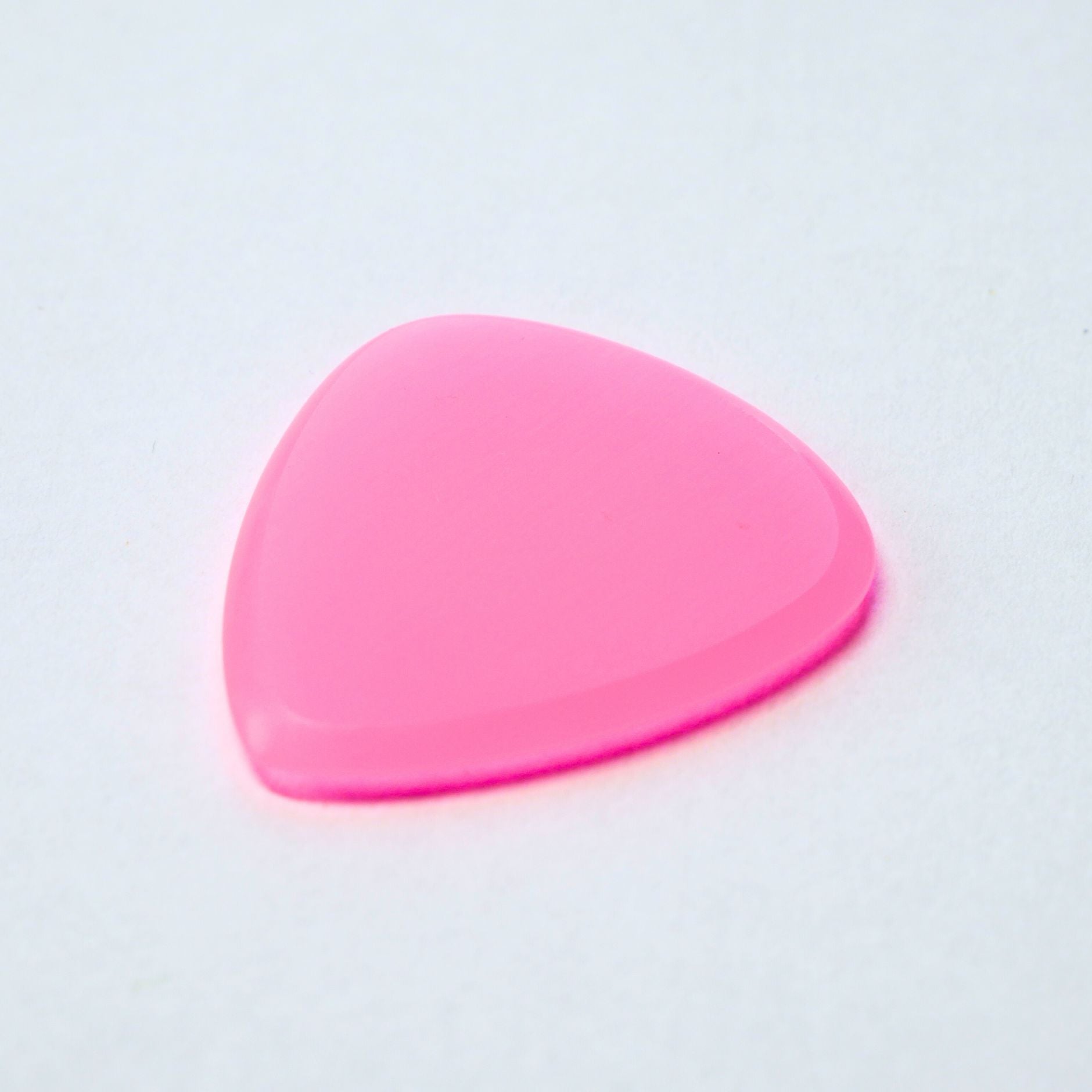 Northern Ghost Plectrums Handmade Acrylic Guitar Pick - 2.5mm Pink Standard 351 - Ploutone