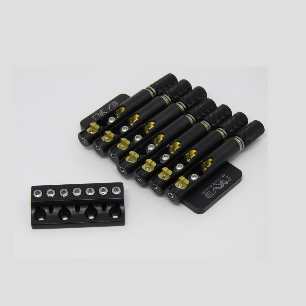 Nova Guitar Parts 7-String Headless Guitar Bridge - Ploutone