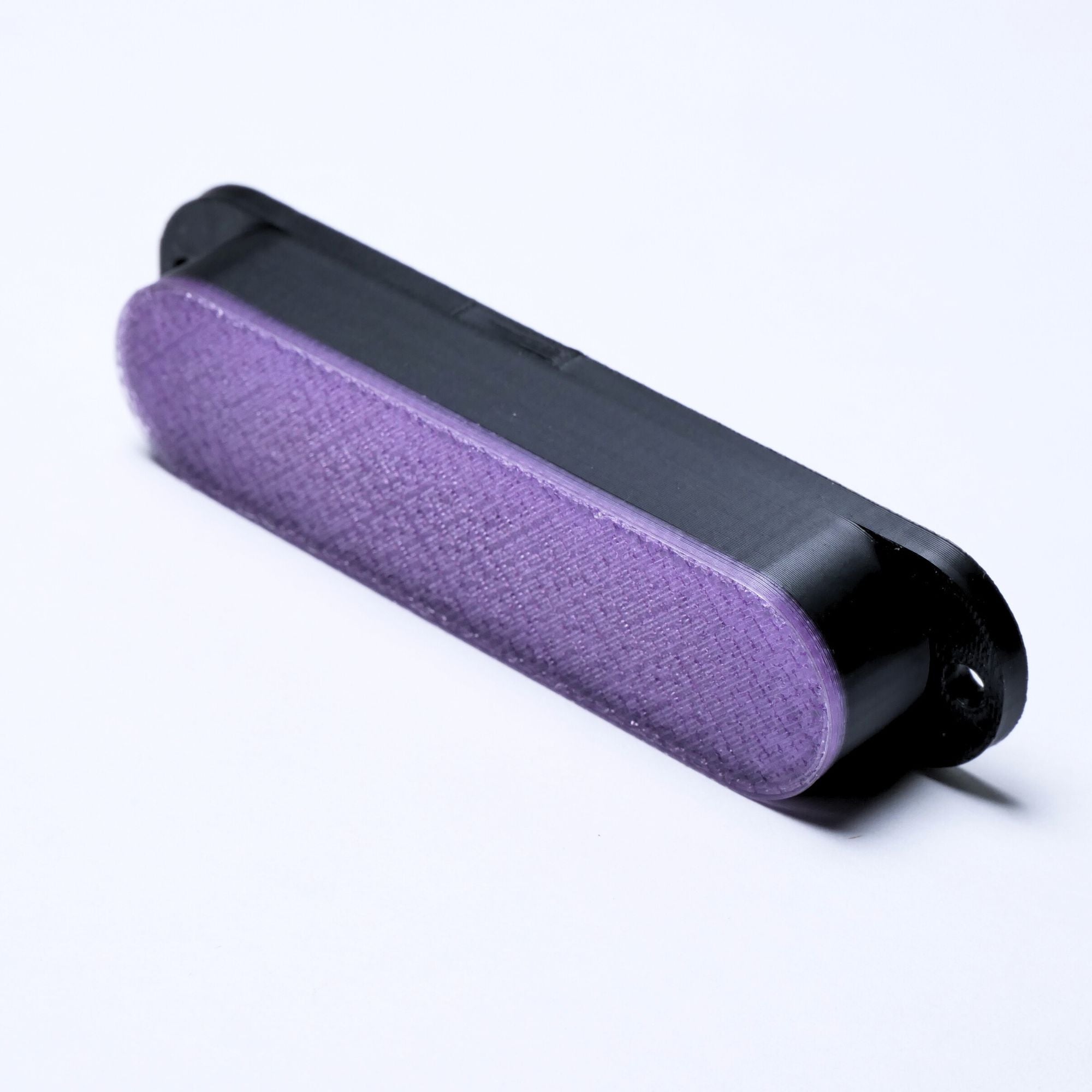 Custom Single Coil Strat Pickup Covers (No Holes) Set of 3 - Amethyst Purple - Ploutone