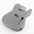 Finished Telecaster Body - Silver Sparkle - Ploutone