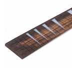 Unfinished DIY Guitar Fretboard - Rosewood, 24 Frets, Shark Fin Inlays (25.5" Scale) Fretboards from Ploutone