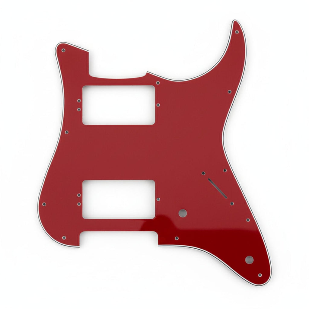 Kiesel Delos HH Pickguard - 3-Ply Red  from Ploutone