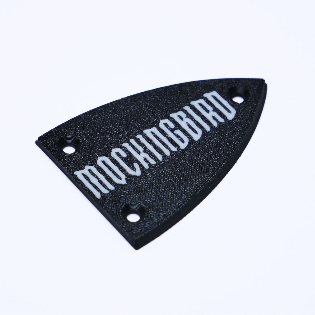 Custom BC Rich Mockingbird Truss Rod Cover – Multiple Colors Black & White - Ploutone