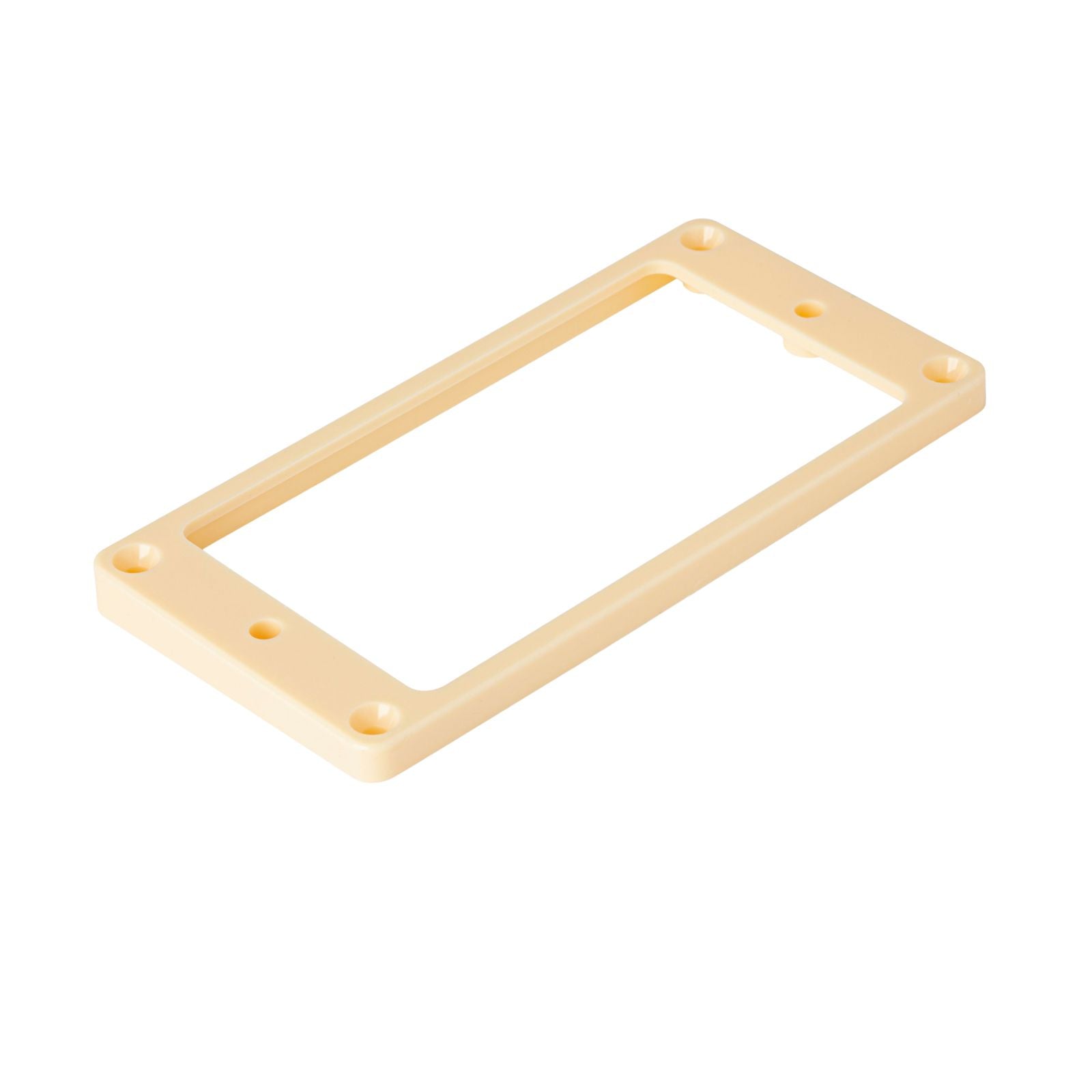 Flat Bottom Humbucker Mounting Pickup Rings Tapered - Cream (Neck & Bridge Set) - Ploutone