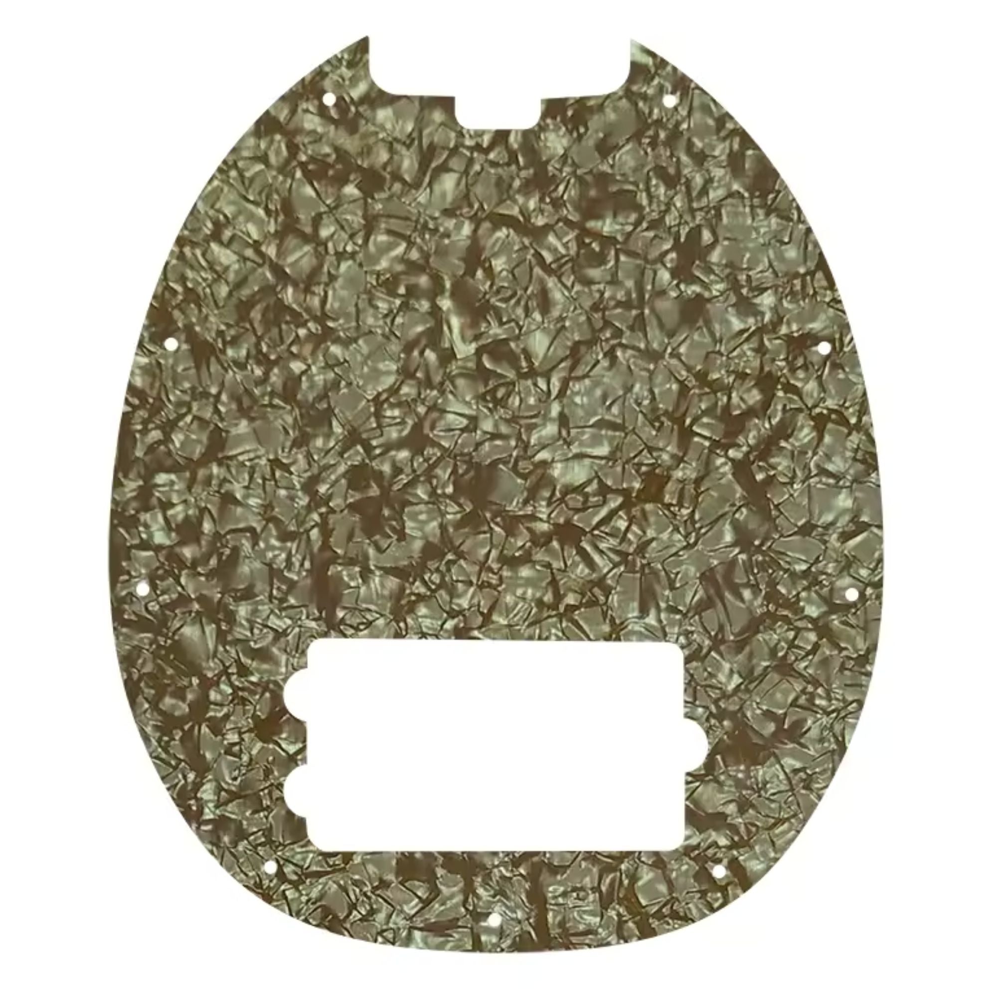 Music Man Stingray 4-String Bass Pickguard - 4-Ply Brown Pearl - Ploutone