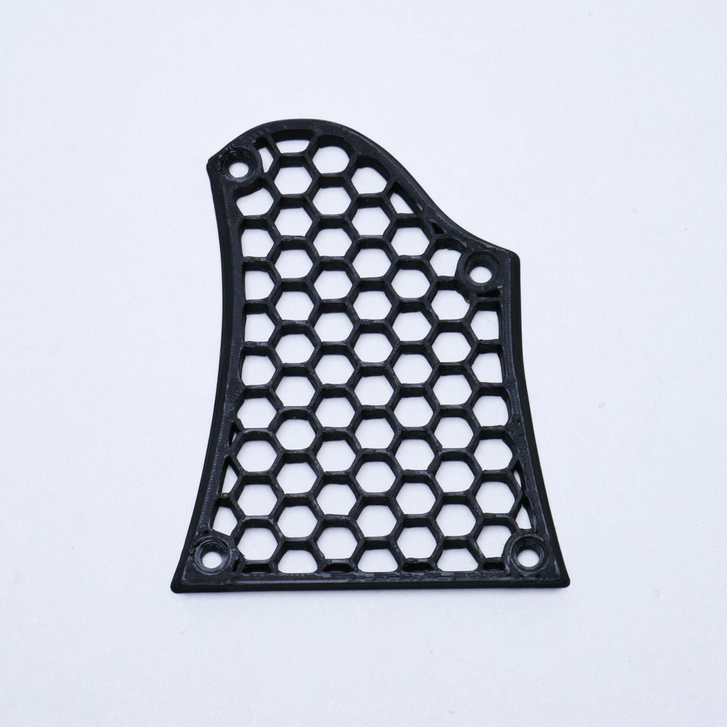 Custom Ibanez BTB Truss Rod Cover - Honeycomb Pattern - Ploutone