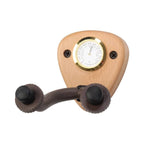 All-in-One Guitar Wall Hanger with Built-In Hygrometer - Beech Wood - Ploutone