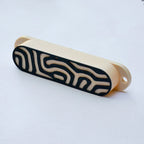 Custom Single Coil Strat Pickup Covers (No Holes) Set of 3 - Cream - Ploutone