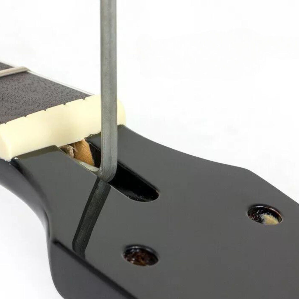Black Gloss Les Paul-Style Guitar Neck, 22 Fret, Maple & Rosewood Fretboard - Ploutone