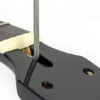 Black Gloss Les Paul-Style Guitar Neck, 22 Fret, Maple & Rosewood Fretboard - Ploutone