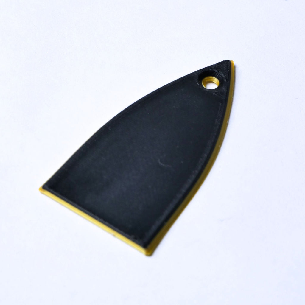 ESP Truss Rod Cover for ESP & LTD - Multiple Colors Black & Gold - Ploutone