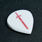 Opus Jari VALKORE™ - Red Zelda Master Sword Handmade Guitar Pick - Ploutone